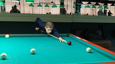 Наймолодший учасник турніру Віталій Сенів