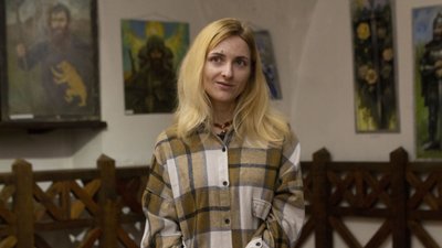 Виставка картин у Луцьку, художниця Олена Звягінцева