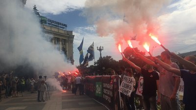 У Харкові вдруге вийшли на акцію проти призначення Мураєвої на посаду заступниці голови ХОДА