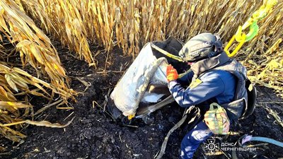 Іскандер на Чернігівщині: на території Ніжинського району виявили російську ракету