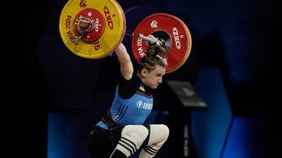 Каміла Конотоп - абсолютна чемпіонка Європи з важкої атлетики