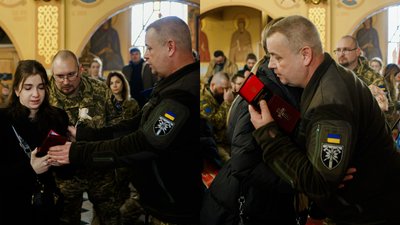 Родинам загиблих воїнів 128-ї Закарпатської бригади вручили ордени "Хрест Героїв"