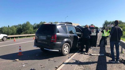Під Луцьком ДТП за участі чотирьох авто Під Луцьком ДТП за участі чотирьох авто