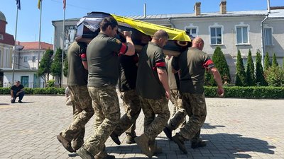Прощання з Антоном Оконем у Луцьку