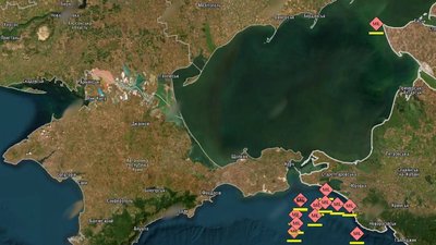 Ураження тіньового флоту РФ у Чорному морі