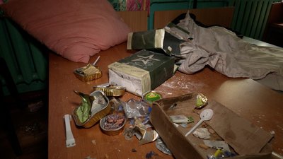Залишені речі росіян