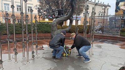 У Вінниці вшанували Небесну сотню та загиблих в зоні АТО/ООС У Вінниці вшанували Небесну сотню та загиблих в зоні АТО/ООС