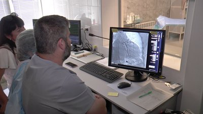 На Полтавщині у тестовому режимі запустили ангіограф На Полтавщині у тестовому режимі запустили ангіограф