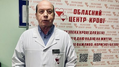 "Акція "Поділись": у Житомирі 100 поліцейських здали кров