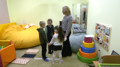У Галичі на Прикарпатті відкрили інклюзивну сенсорну кімнату для дітей У Галичі на Прикарпатті відкрили інклюзивну сенсорну кімнату для дітей