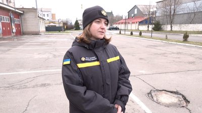 Співробітниця пресслужби ГУ ДСНС Волині Віталія Лукашевич Співробітниця пресслужби ГУ ДСНС Волині Віталія Лукашевич