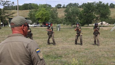 На Миколаївщині відбулись перші навчання строковиків Нацгвардії
