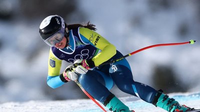 Анастасія Шепіленко, українська гірськолижниця на Олімпіаді-2026