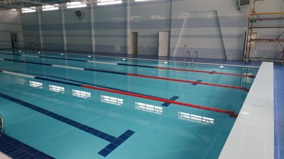 Спорткомплекс із басейном, що біля Полтави, мають відкрити навесні Спорткомплекс із басейном, що біля Полтави, мають відкрити навесні