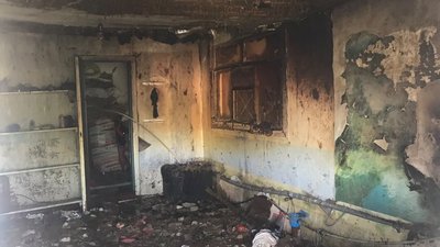 Спалахнув газовий балон: на Херсонщині сталась пожежа у житловому будинку