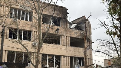 Пошкоджений будинок