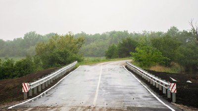 На Кіровоградщині відновили дамбу, зруйновану зливою рік тому