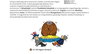 В угорському підручнику з географії поширюють антиукраїнську пропаганду В угорському підручнику з географії поширюють антиукраїнську пропаганду