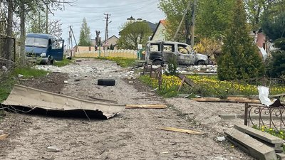 У селищі Лісному на Харківщині окупанти обстріляли дитячий садок та церкву