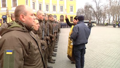 В Одесі прийняли присягу В Одесі прийняли присягу
