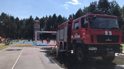 "Усе як на бойовій роботі": у Львові тривають змагання серед рятувальників "Усе як на бойовій роботі": у Львові тривають змагання серед рятувальників
