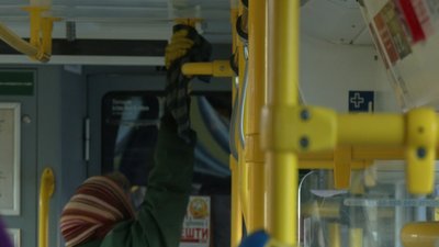 У Львові дезінфікують комунальний громадський транспорт У Львові дезінфікують комунальний громадський транспорт