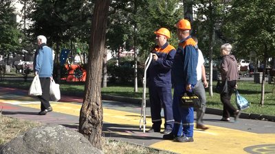 Підключення модульних укриттів до електромереж проводили працівники "Житомиробленерго" Підключення модульних укриттів до електромереж проводили працівники "Житомиробленерго"