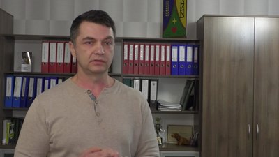Юрій Шень, в. о. гендиректора Чернігівського медичного центру сучасної онкології. Юрій Шень, в. о. гендиректора Чернігівського медичного центру сучасної онкології.