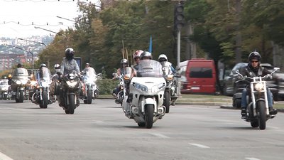 В Запоріжжі фінішував "Мотопробіг Єдності"
