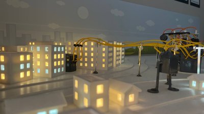 Макет у музеї електрифікації Львівщини, 14 травня 2024 Макет у музеї електрифікації Львівщини, 14 травня 2024