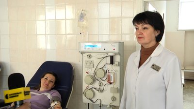 "Найтепліший день донора": у Житомирі донори зібрали для хворих дітей 30 літрів крові "Найтепліший день донора": у Житомирі донори зібрали для хворих дітей 30 літрів крові