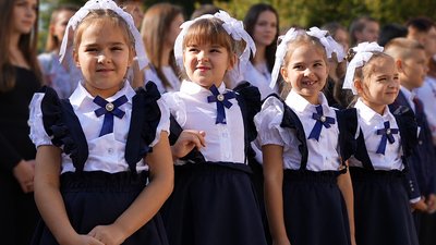 кропивницька четверня пішла у 1-й клас