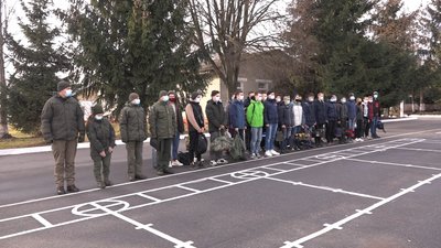 Осінній призов на Вінниччині: у військову частину 3028 прибули новобранці
