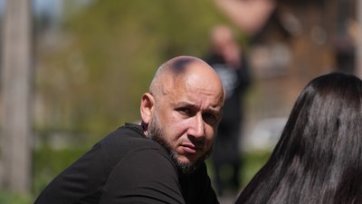 Мешканець Мерефи Ігор Колодяжний