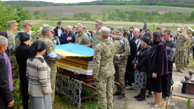 Похорон, військовий, Тернопільщина, травень 2024 