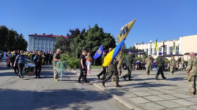 Церемонія прощання із полеглим бійцем Тарасом Чвартацьким, 7 вересня 2023 Церемонія прощання із полеглим бійцем Тарасом Чвартацьким, 7 вересня 2023