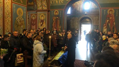 У Києві відбувається церемонія прощання із Геннадієм Афанасьєвим У Києві відбувається церемонія прощання із Геннадієм Афанасьєвим
