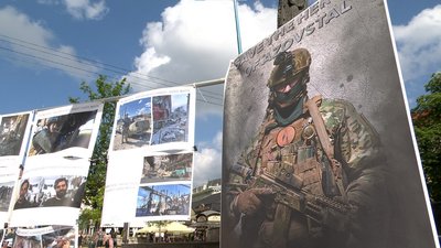У Львові відкрили фотовиставку на підтримку захисників "Азовсталі"