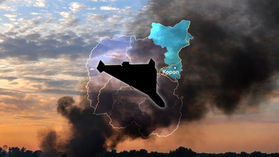 Атака РФ по селищу Короп на Чернігівщині 24 березня 2026 року: пошкоджені будинок, гараж