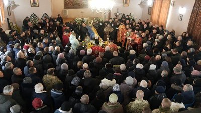 Похорон військового Романа Стецюка Похорон військового Романа Стецюка