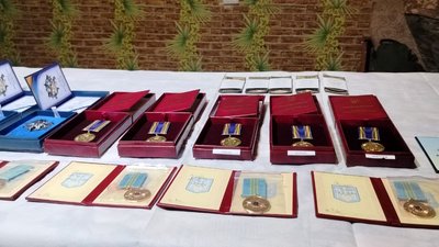 На Запоріжжі нагородили військовослужбовців 128-ї гірсько-штурмової бригади
