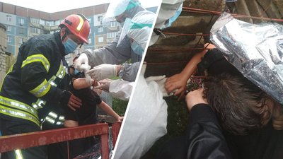 У Черкасах рятувальники допомогли дитині, яка застрягла в металевій огорожі