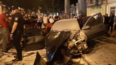 Четверо людей травмувались через ДТП в центрі Одеси