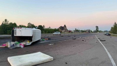 аварія поблизу села Вишнів