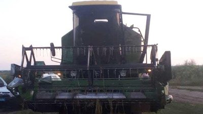 На Рівненщині під комбайн потрапила жінка. Її ушпиталили