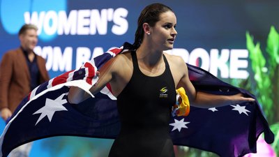 Чемпіонка ОІ з травмою показала другий найшвидший заплив в історії на 100 м на спині на ЧС