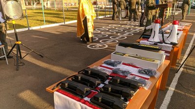 Бійці миколаївської частини Національної гвардії отримали нове обладнання