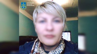 Колаборантка Великоблаговіщенки на Херсонщині