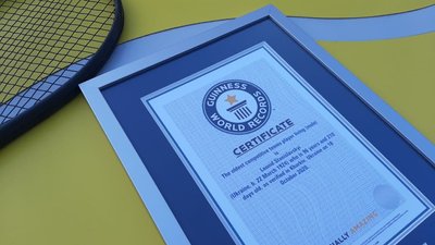 97-річний тенісист з Харкова став рекордсменом Книги Гіннеса 97-річний тенісист з Харкова став рекордсменом Книги Гіннеса