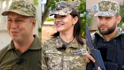 "Нова зміна": історії військових, які пішли служити в одеські ТЦК